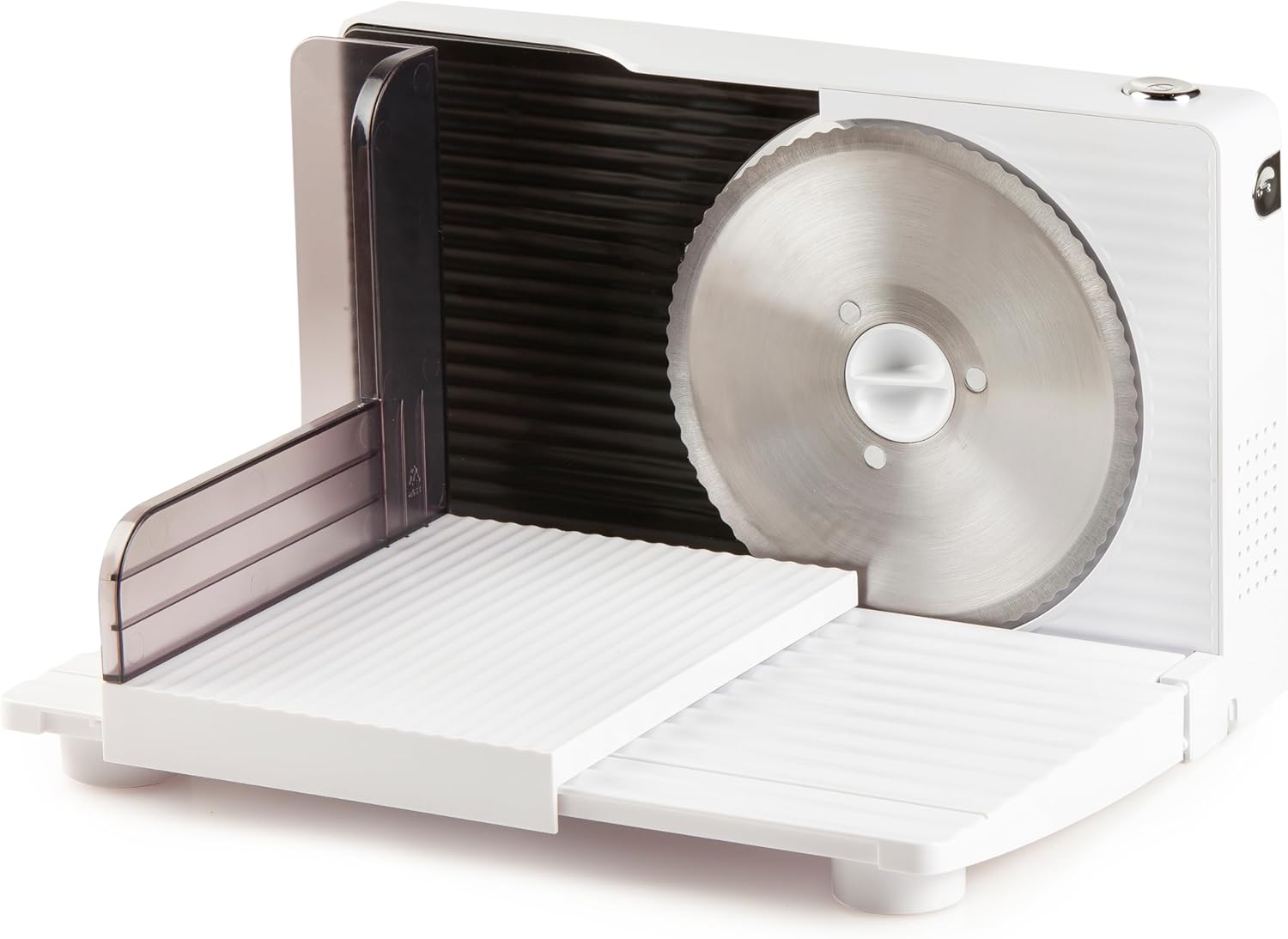 DOMO - trancheuse DO523S - lame 17 cm, 0-15 mm, moteur 120W silencieux