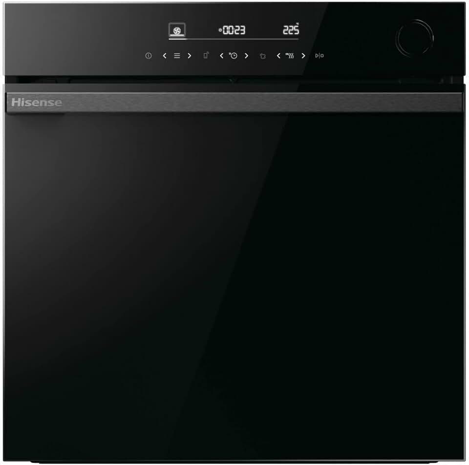 Hisense - four encastrable BlackLine Hi6, noir, multifonction, BSA66346ADBGUK