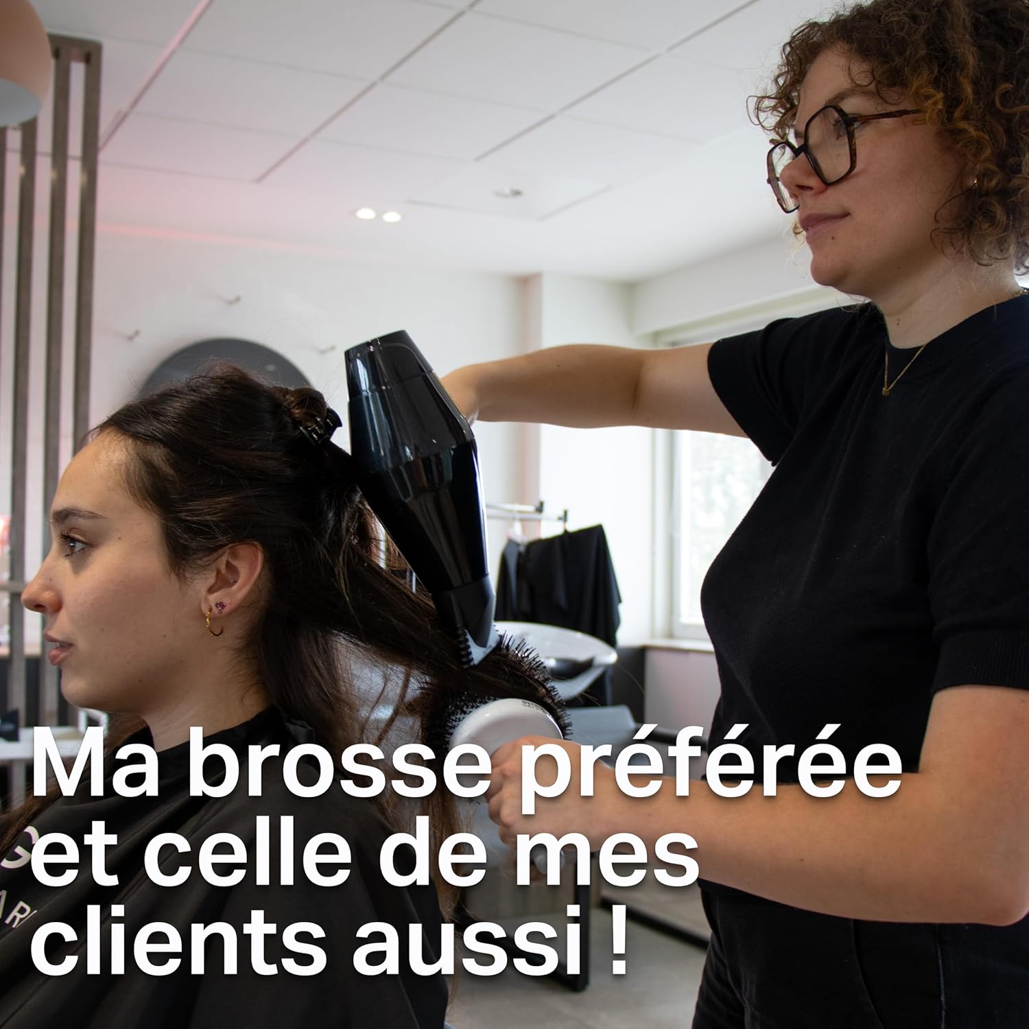 Olivia Garden - Expert Blowout Shine - ronde céramique antistatique, brushing sans frisottis