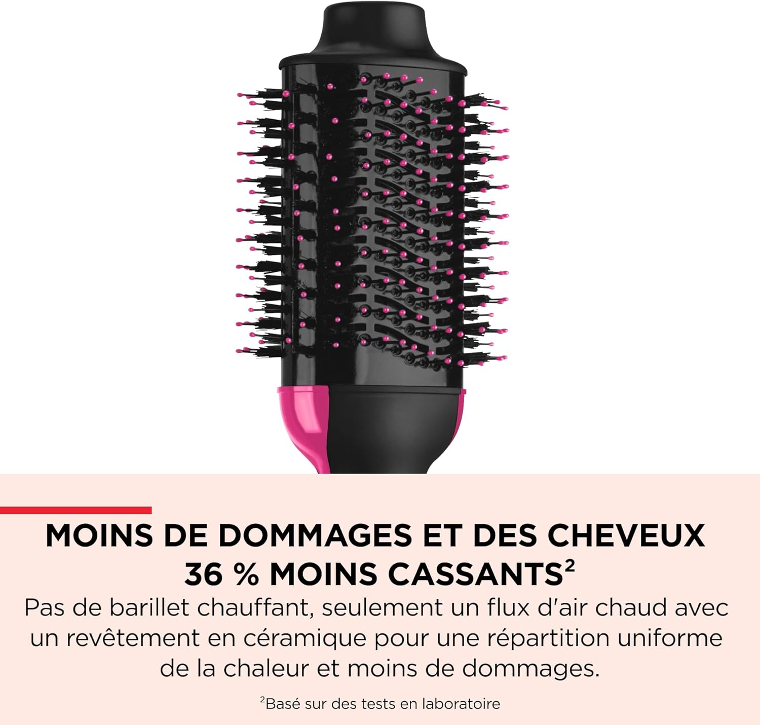 Revlon - Brosse soufflante Salon One-Step - volume, sèche, coiffe - RVDR5222