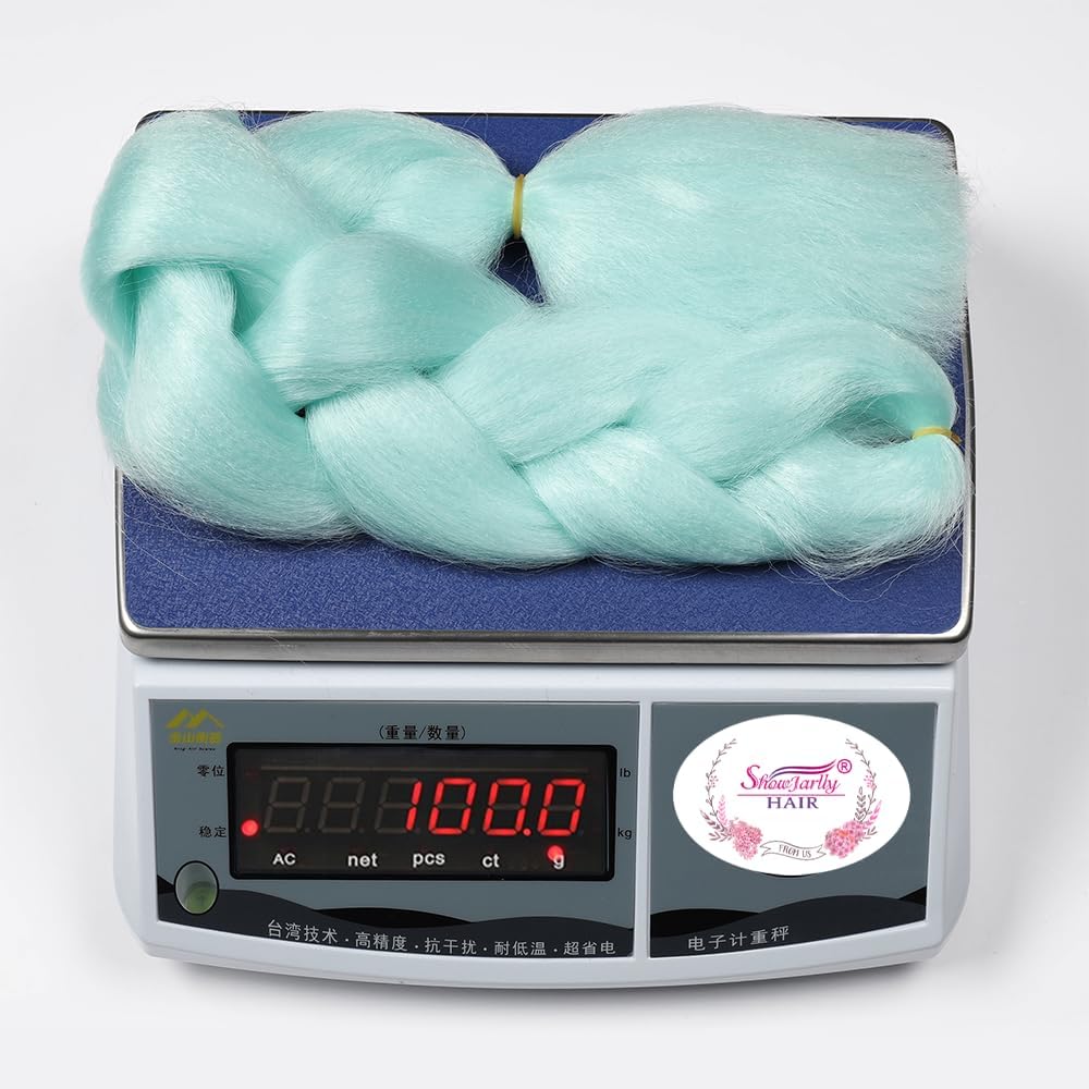 ShowJarlly - extensions synthétiques - 60 cm - spécial tresses africaines