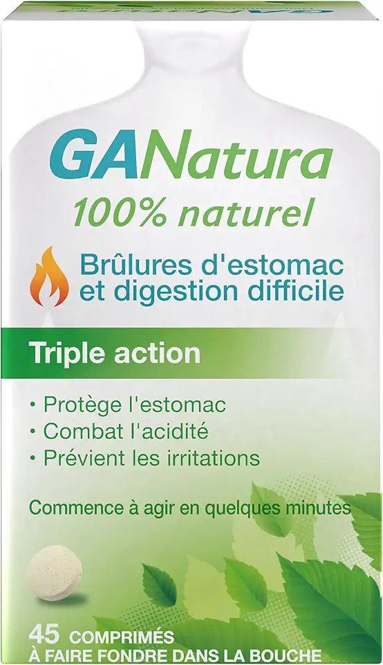 GANATURA - comprimés naturels - boîte 45 unités - bien-être X45