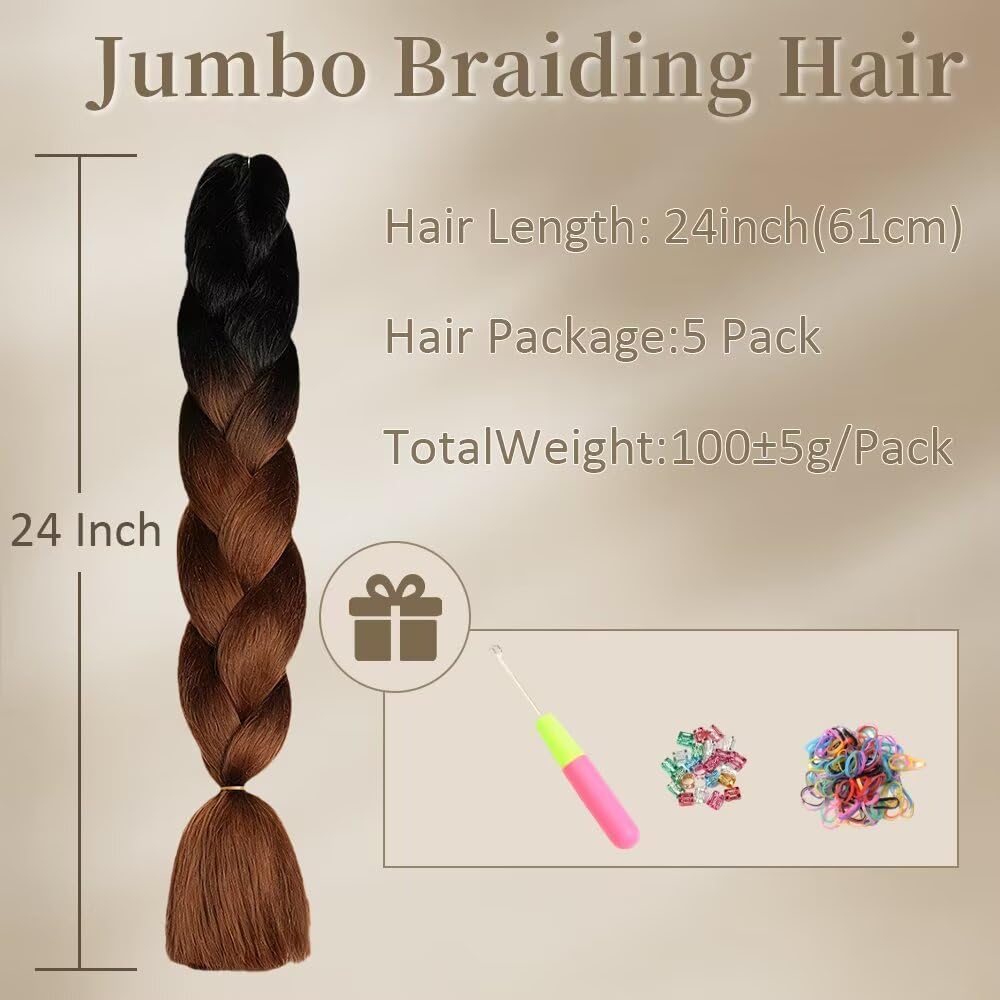 ShowJarlly - Kanekalon Jumbo Braids 24