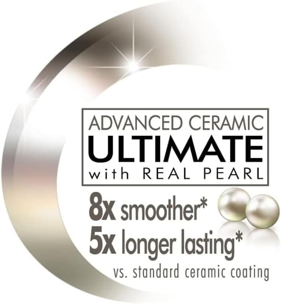 Remington - lisseur Pearl - plaques céramique, LCD, 150-235°C, S9501