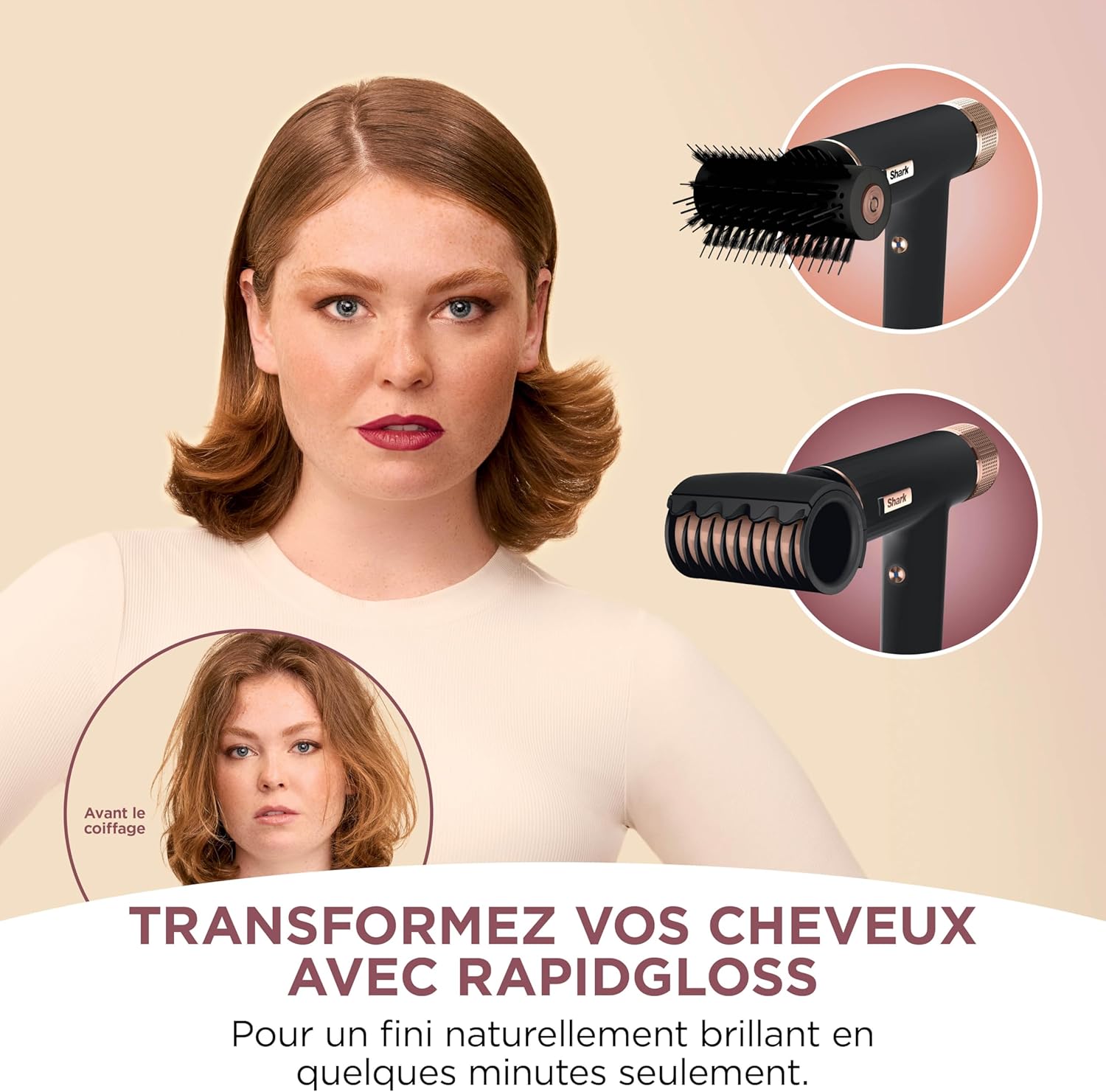 Shark - SpeedStyle - compact - séchage rapide, ionique, sans dommage