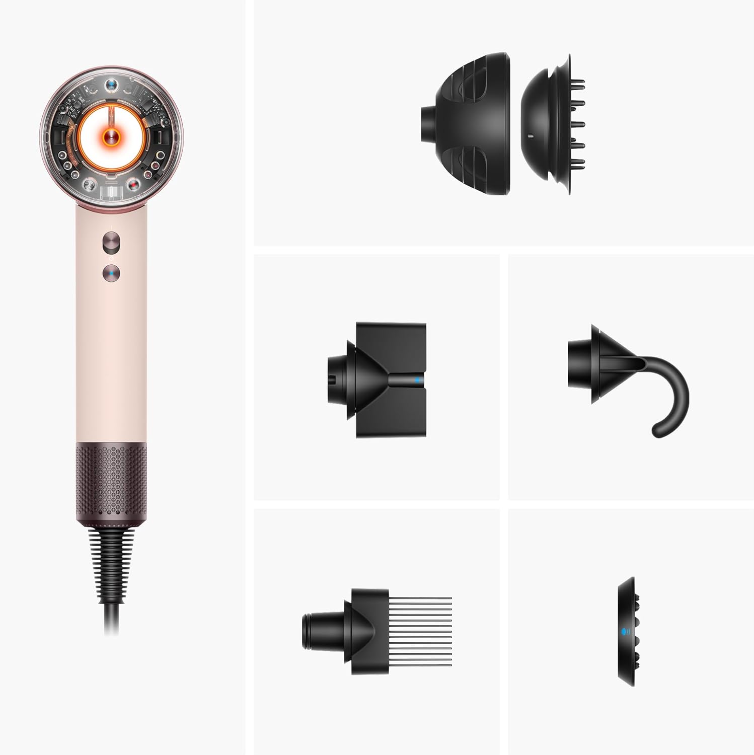 Dyson - Supersonic Nural - compact - sèche-cheveux cheveux bouclés