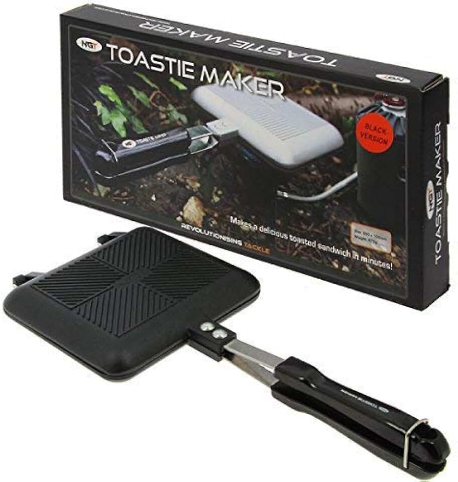 NGT – Sandwicher camping série noire – poignée longue – 25 cm – NGT