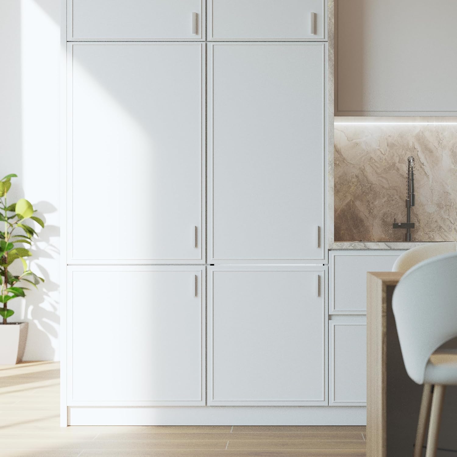 Cecotec - Bolero CoolMarket Combi Série - 177x54 cm - No Frost, 232L, Fast Freezing, Mode Vacances, BI-S MC 232 E