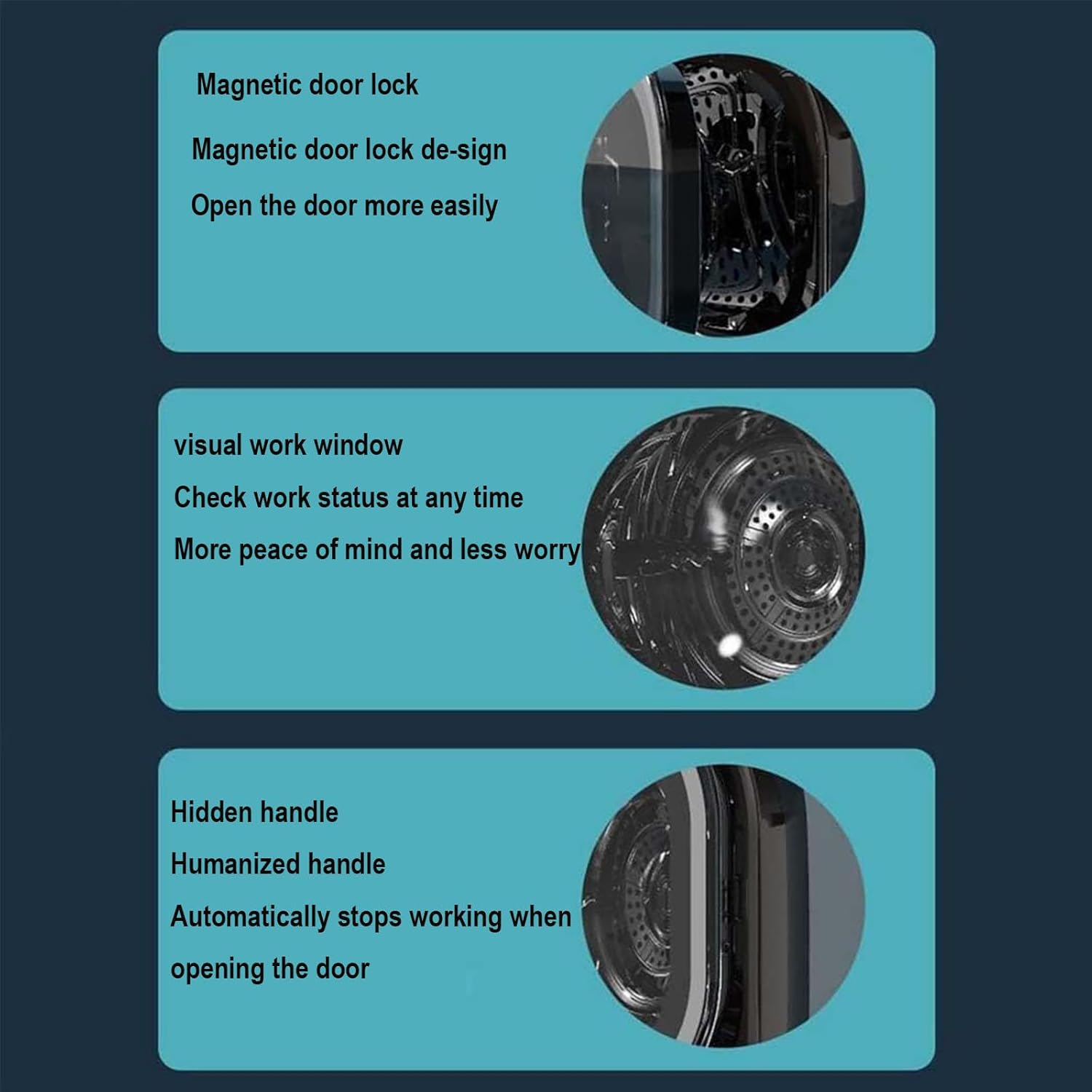 Mini sèche-linge - 0,8 kg - 7 modes, fixation murale ou plan, portable