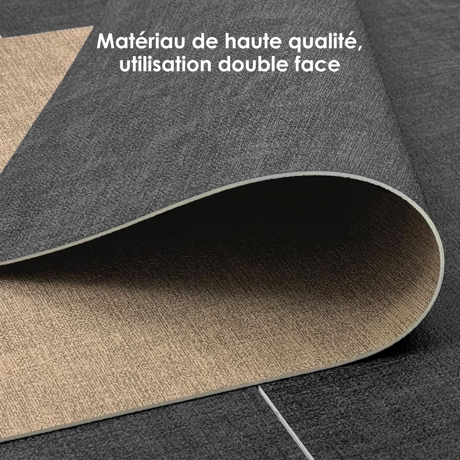 KitchenBoss - Set de table double face 43x30cm - lavable, antidérapant