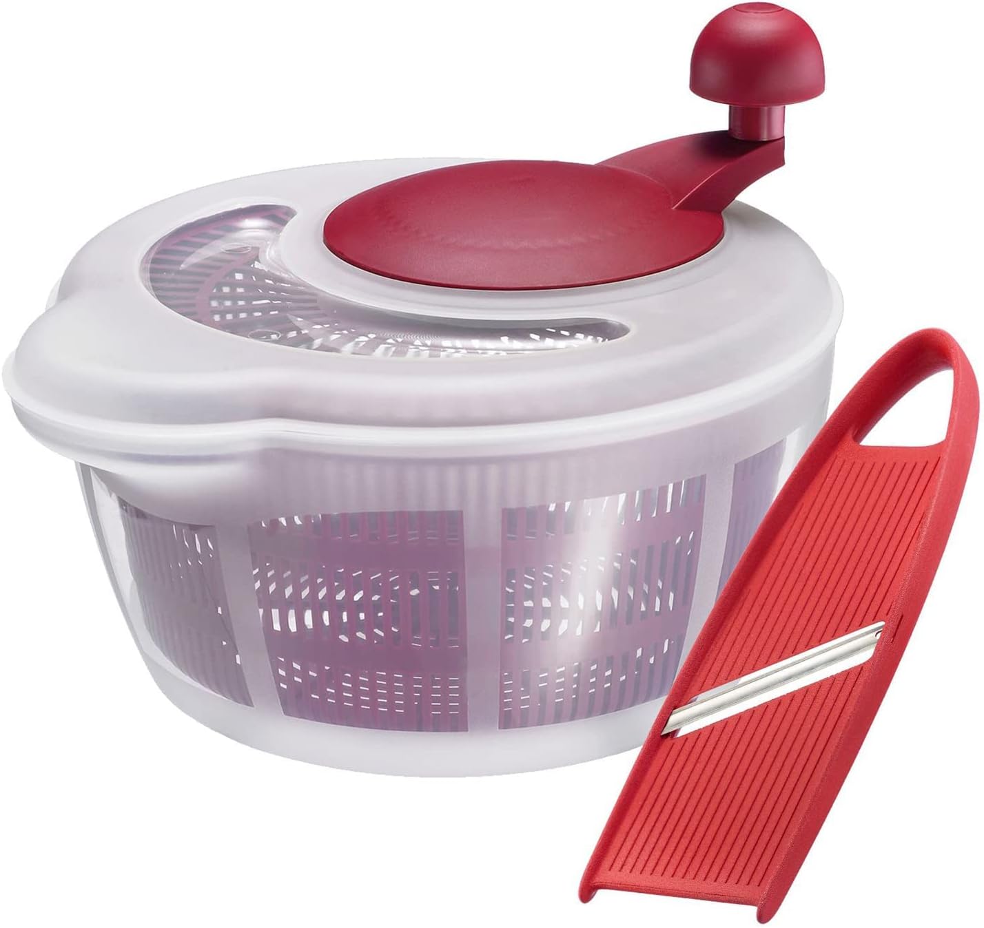 Westmark - Fortuna - 5L - essoreuse et coupe-légumes inox/Plastique, 243222E9