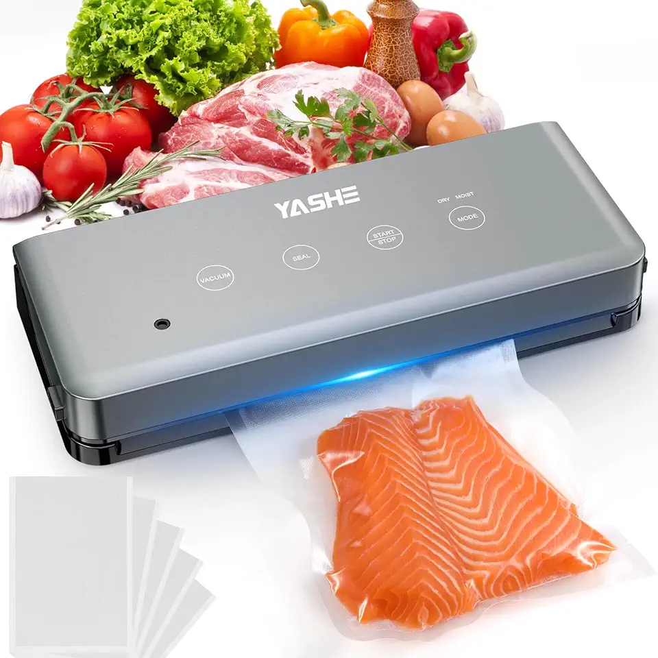 YASHE - Machine Sous Vide 5 en 1 - modes sec/humide, multifonction, conservation aliments