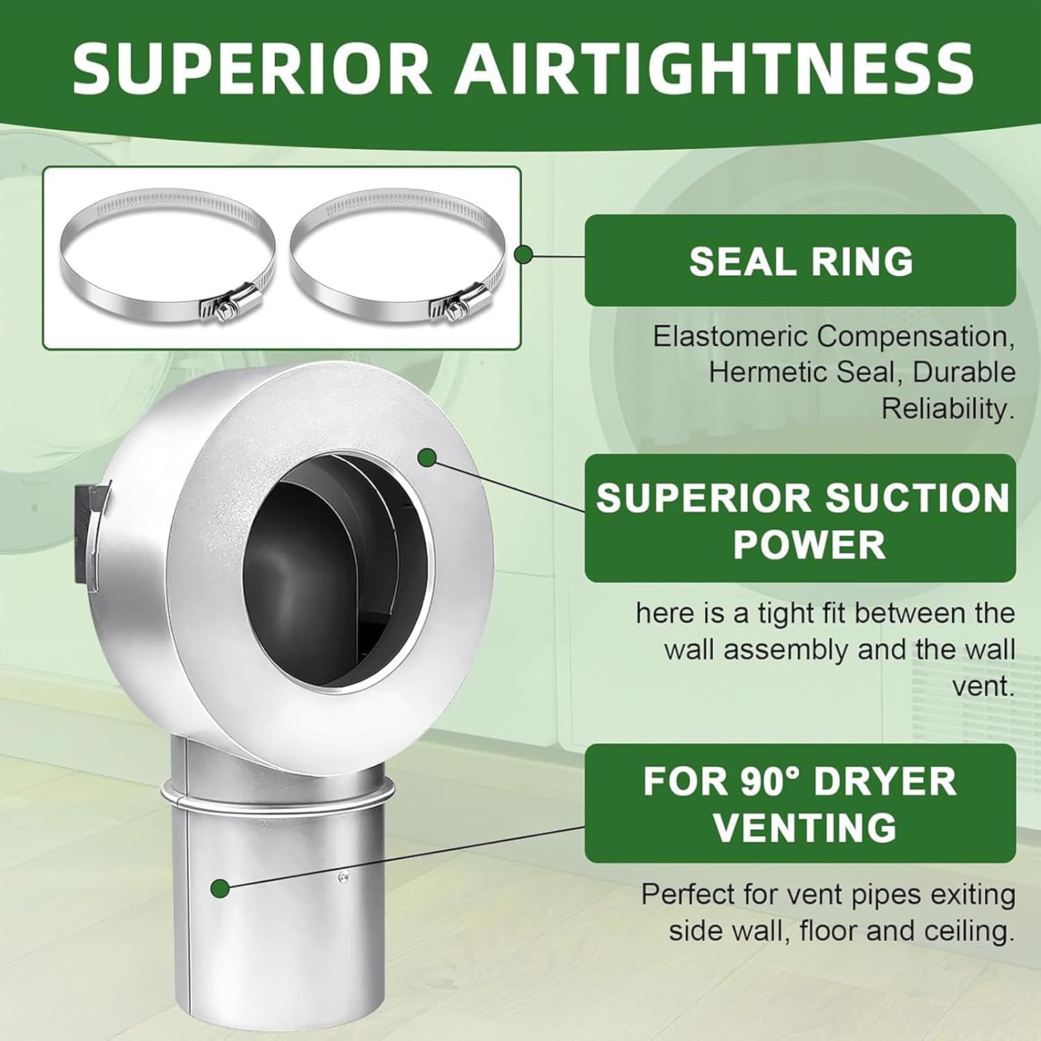 Fafeicy - Connecteur magnétique 90° inox, 4