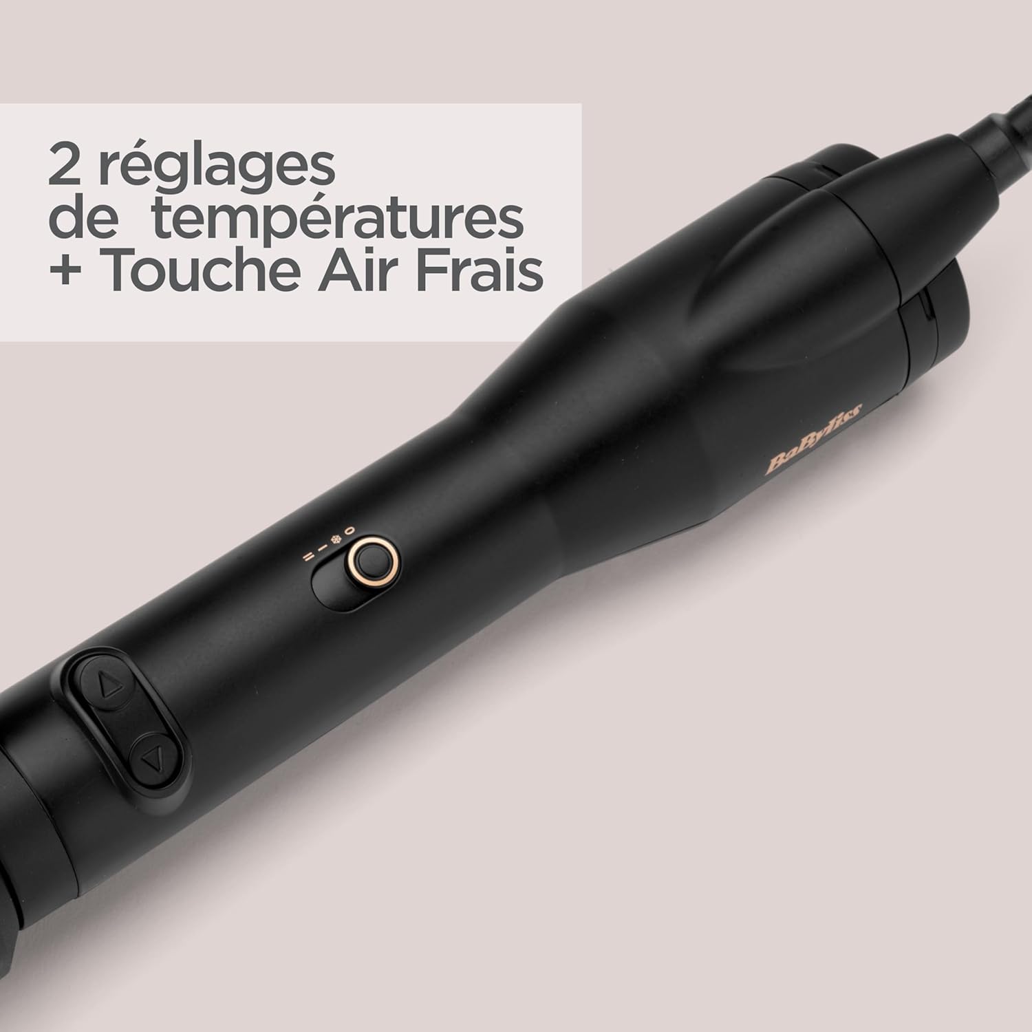 BaByliss - Brosse soufflante Big Hair Luxe, volume et lissage naturel - AS970E