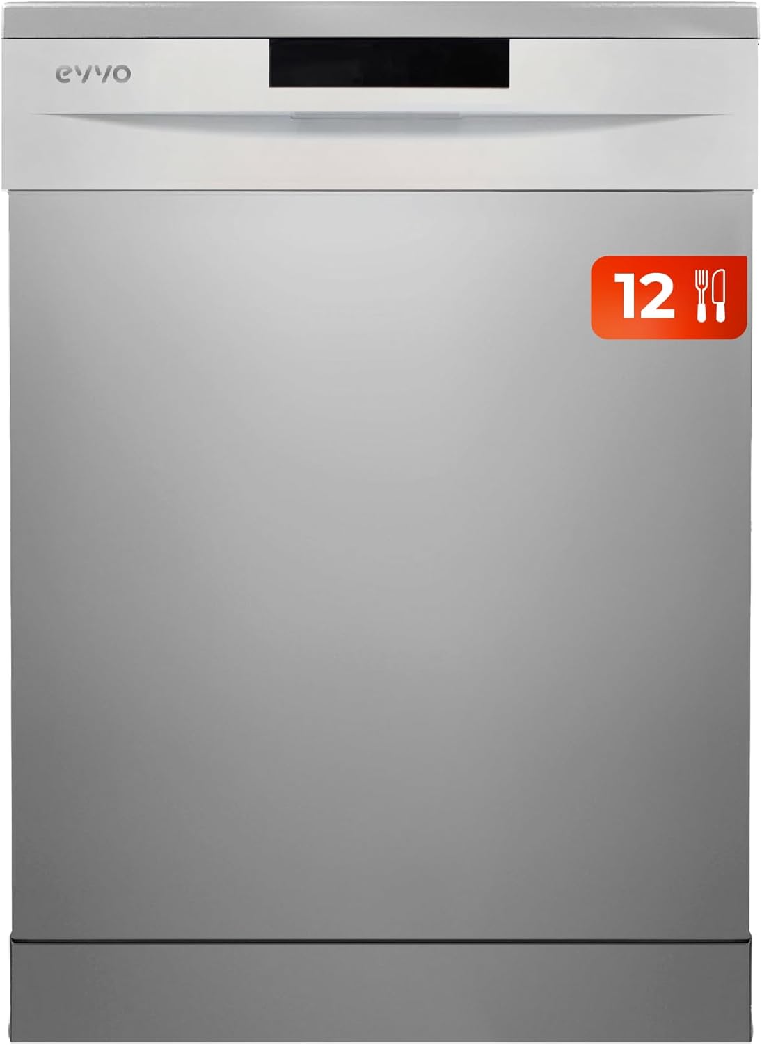 EVVO - D1 - 60 cm - 12 couverts, 5 programmes, plateau réglable