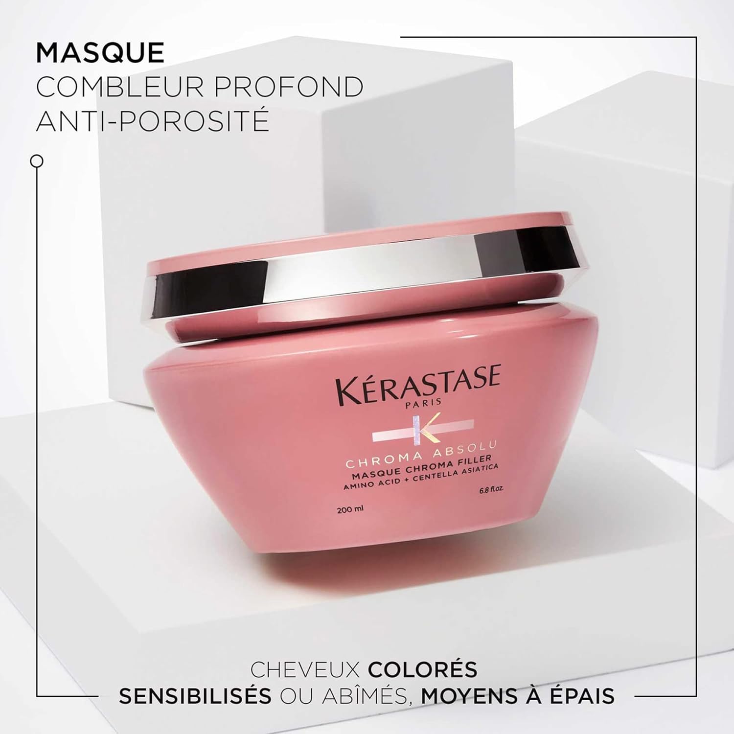 Kérastase - Chroma Absolu Masque 200ml - cheveux colorés, anti-porosité