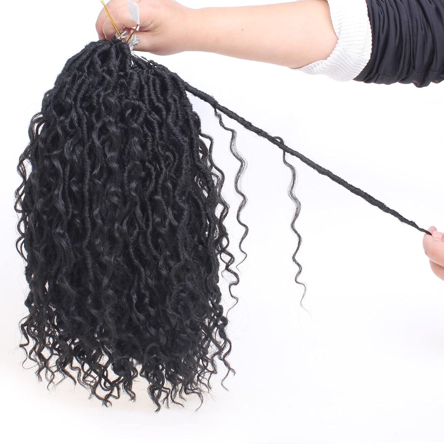 Xtrend - River Goddess - 14 pouces - faux locs crochet bouclés synthétiques