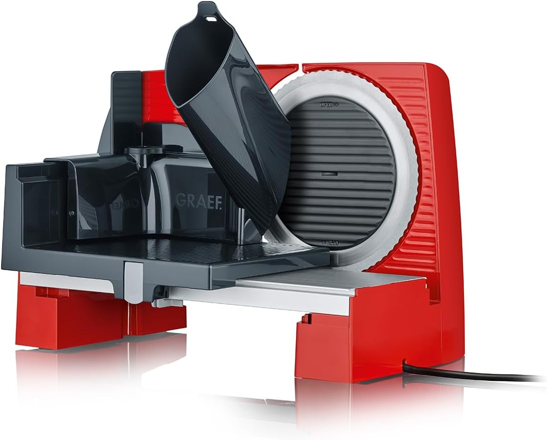 Graef - S10003 - 230x325x240mm - trancheuse alu rouge, 170W, 2,33kg S10003