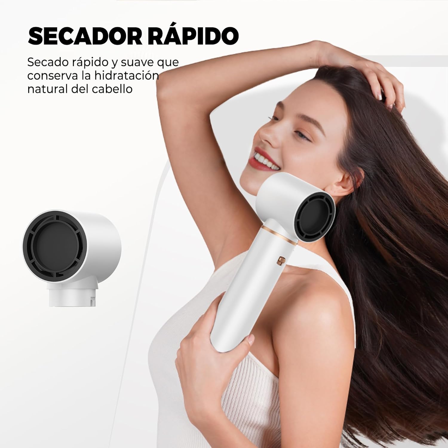 OKWRAP - Airbrush 5 en 1 - styler multifonction cheveux ionique