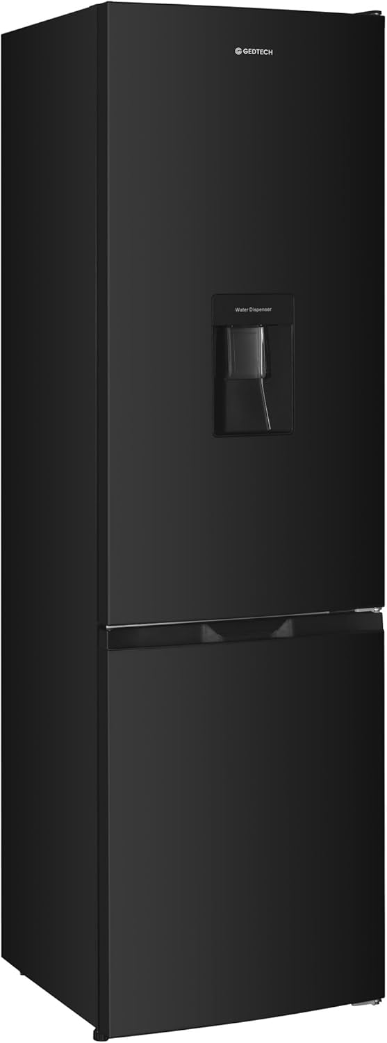 GEDTECH - réfrigérateur combiné 262L, congélateur bas, classe E, GCB262BL