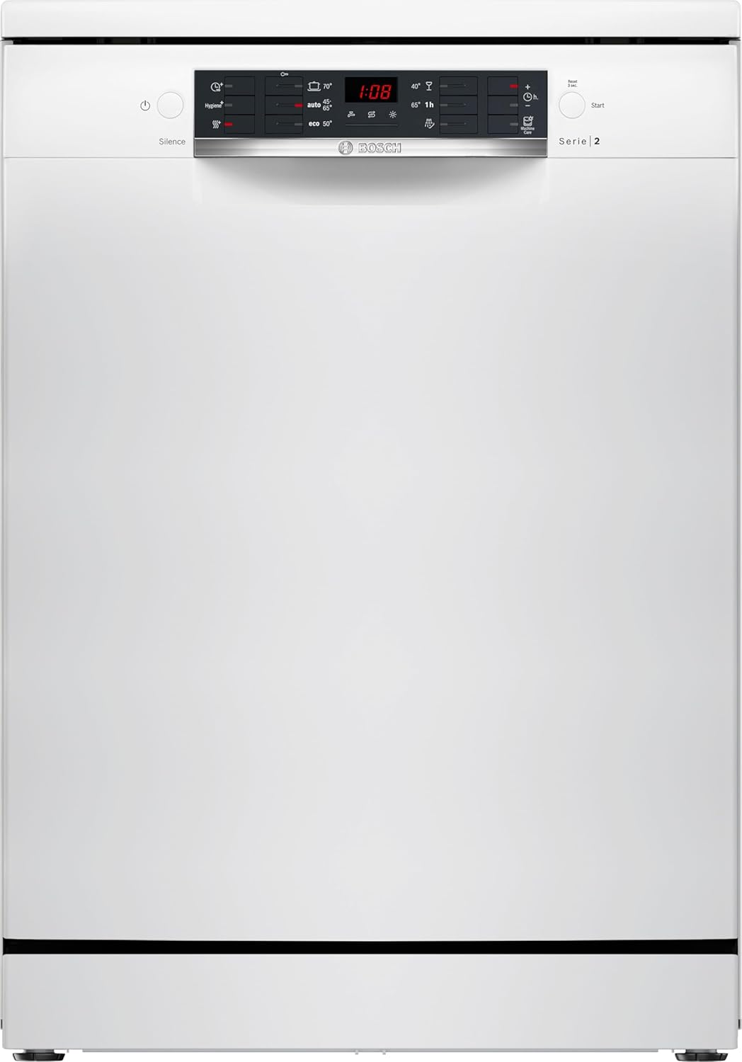 Bosch - Série 2 SMS26AW01F - lave-vaisselle 60cm, pose libre, blanc