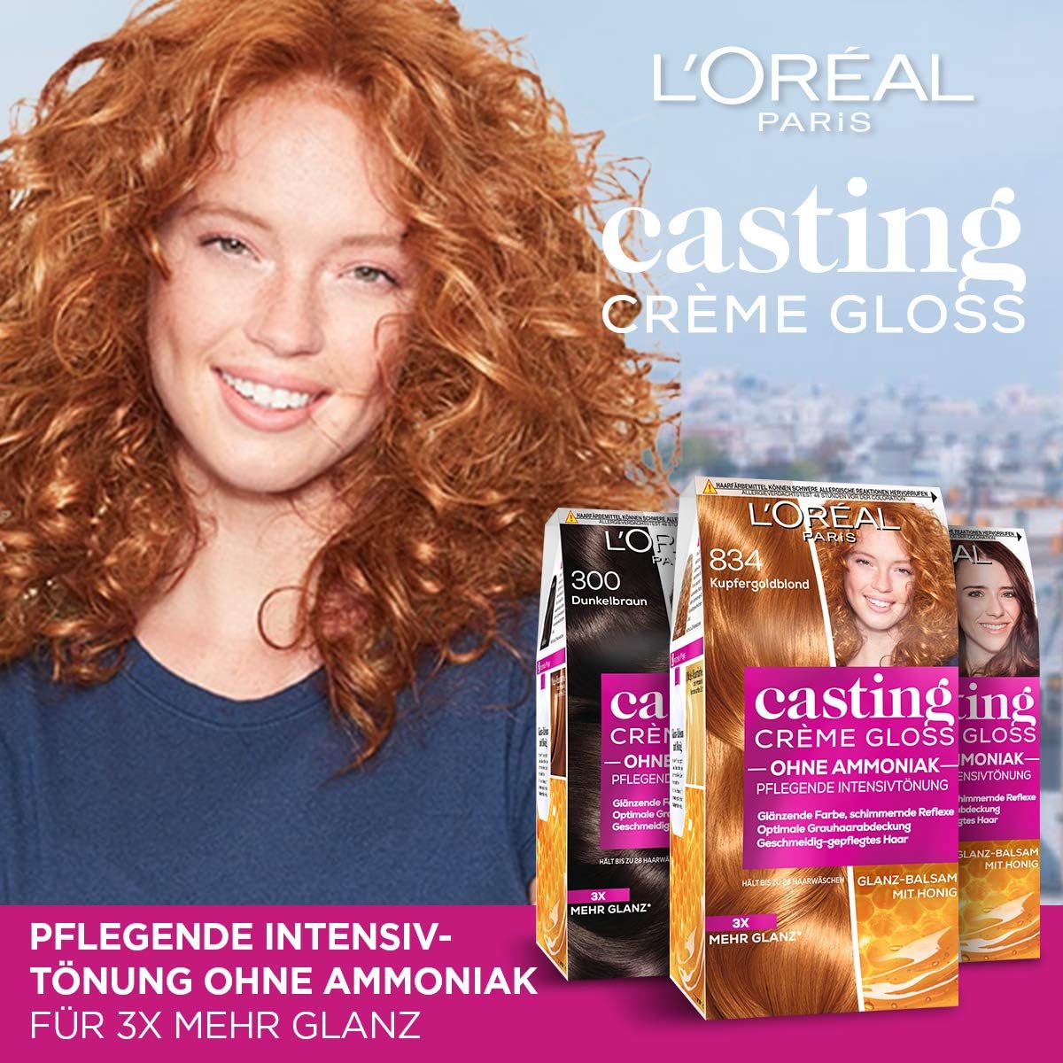 L'Oréal - Crème coloration Gloss blond cuivré doré - 1 unité - A2797704