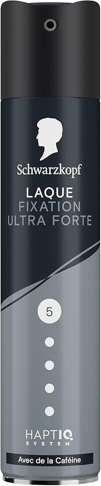 Schwarzkopf - Laque Ultra Forte - 250ml - vegan, résiste humidité, caféine