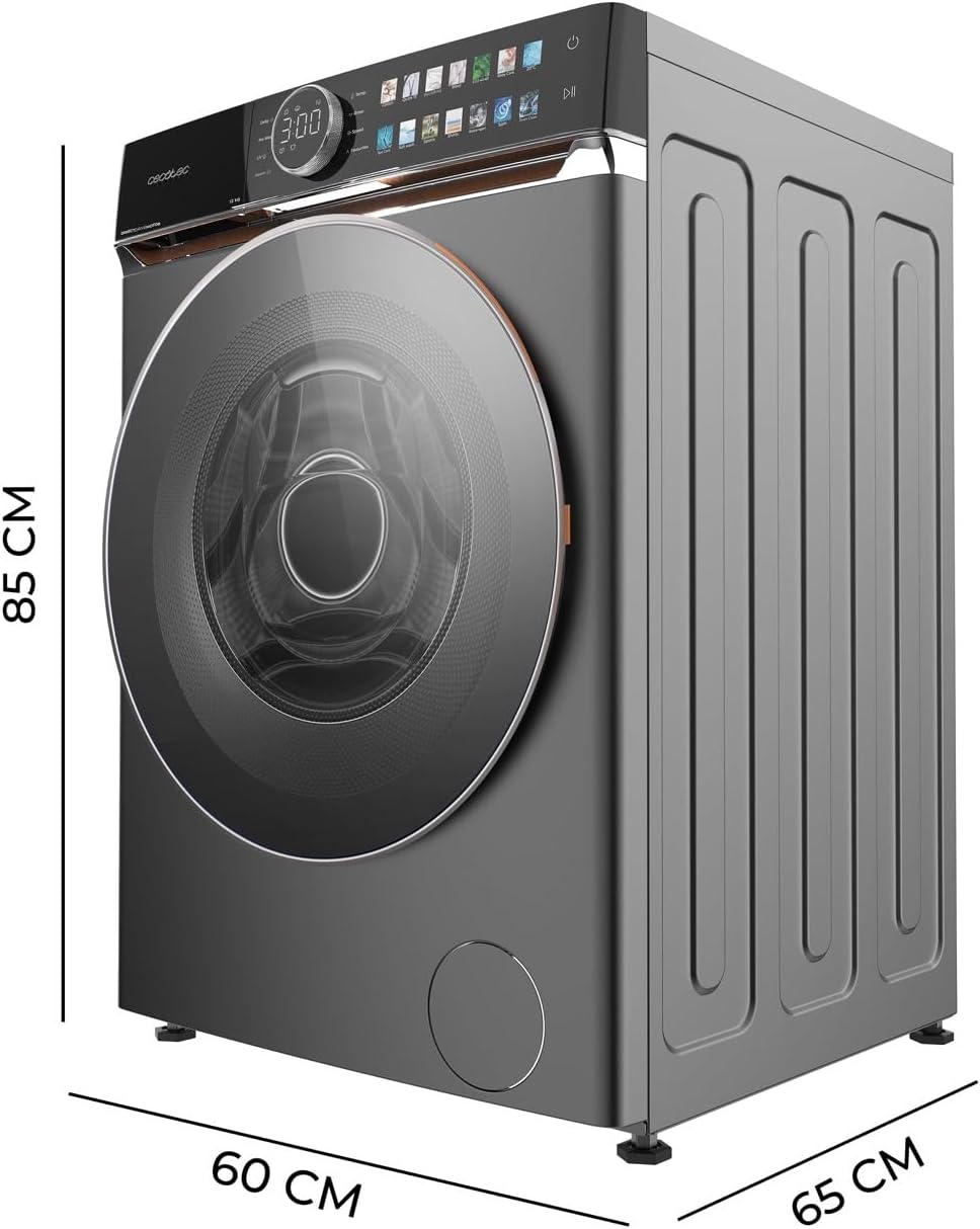 Cecotec - lave-linge série - dimensions compactes - fonctions éco