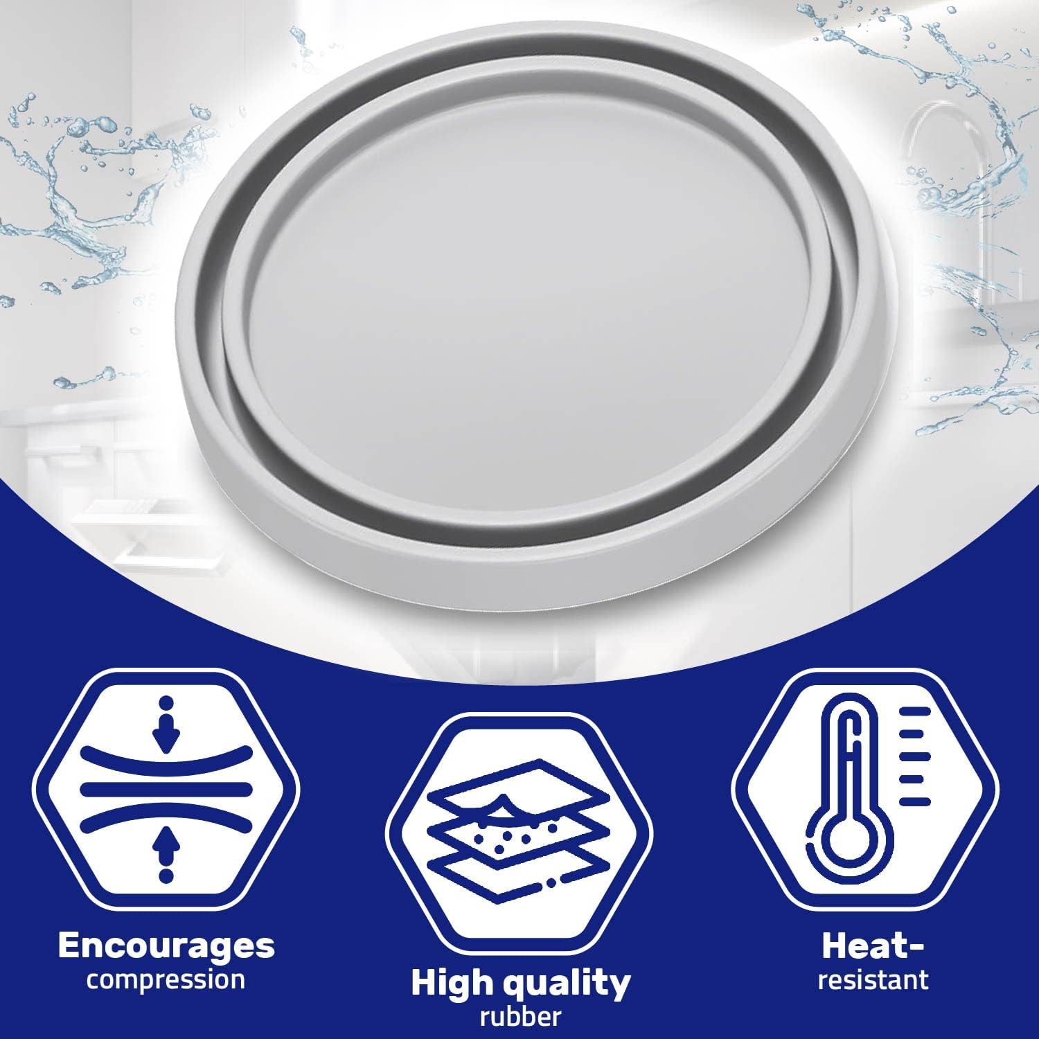 Miele - Capuchon joint caoutchouc lave-vaisselle - garantie 10 ans - 5254442 5254440 5254441