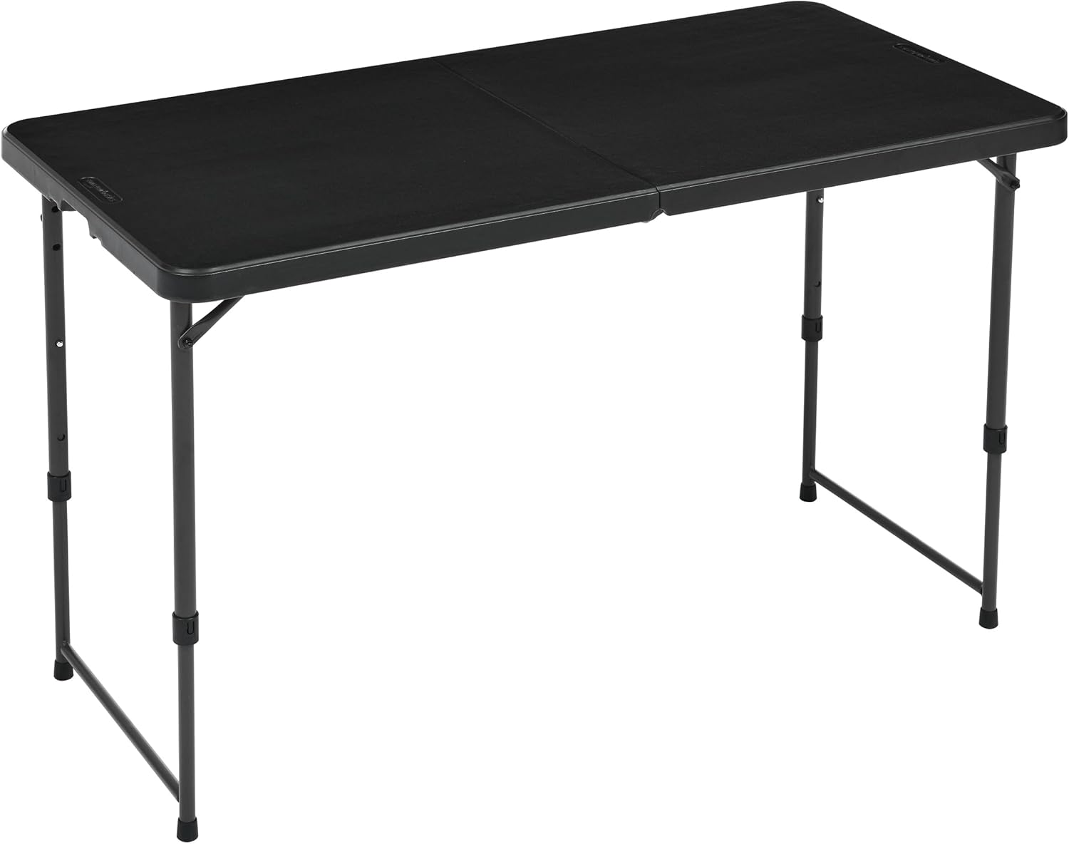 maxiidealz Basics - Table Pliante, 121,4x60,7x86,1 cm, 4 hauteurs, portable