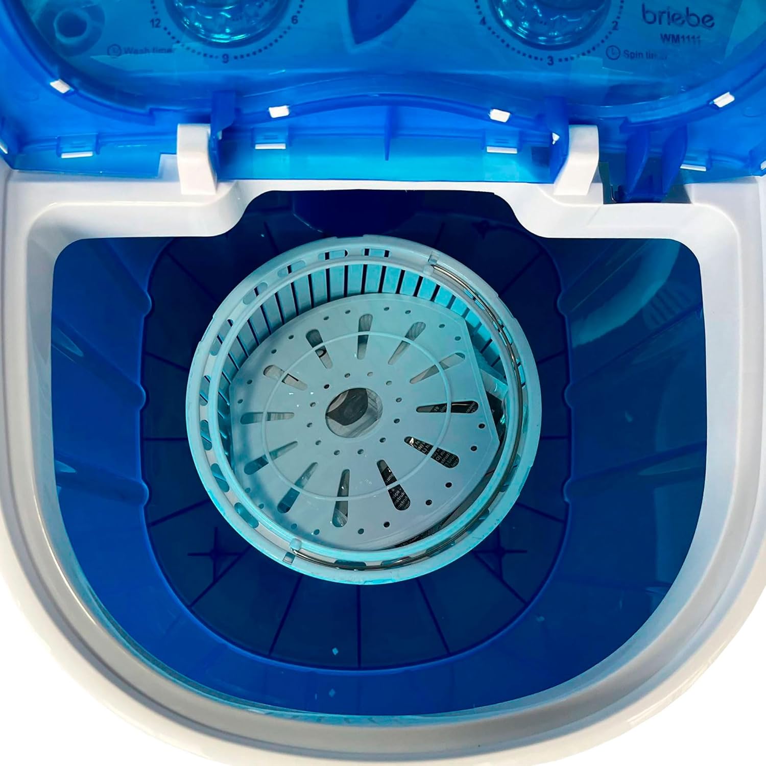 briebe - Mini Machine à Laver portable 3kg, faible conso, WM1111